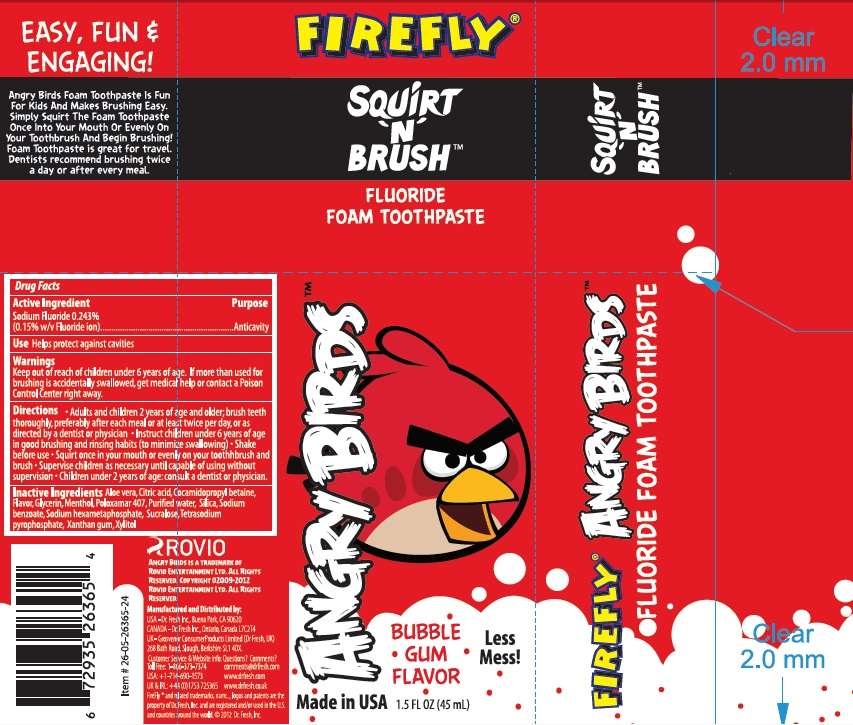 Firefly Angry Birds Fluoride