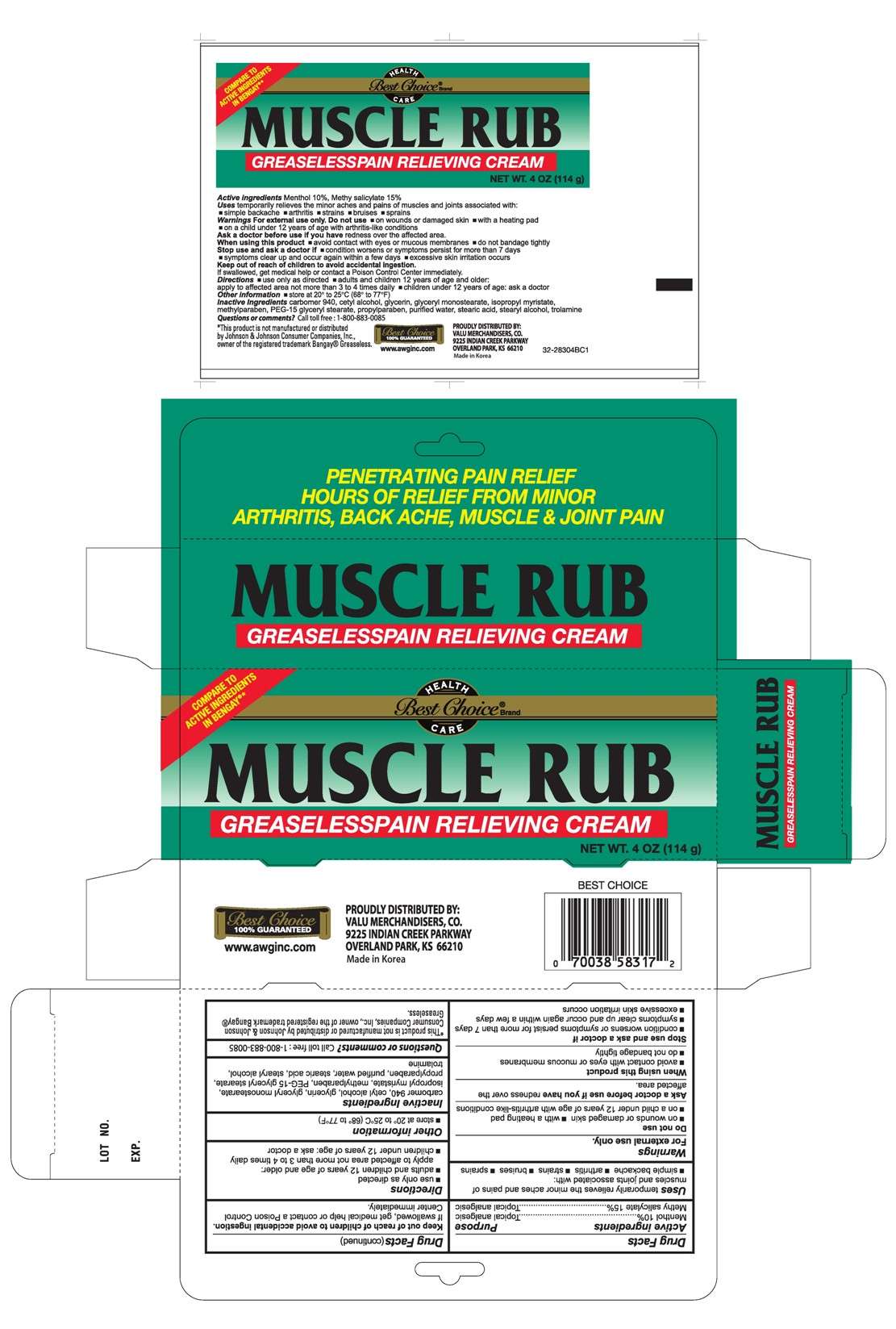 Muscle and Joint Pain Relief