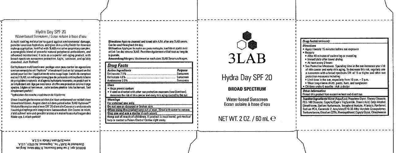 3LAB Hydra Day SPF 20 Broad Spectrum Water-Based Sunscreen