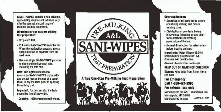 A and L SANI-WIPES