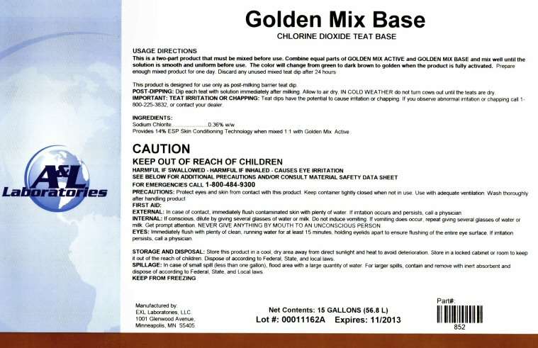 AL Laboratories Golden Mix Base