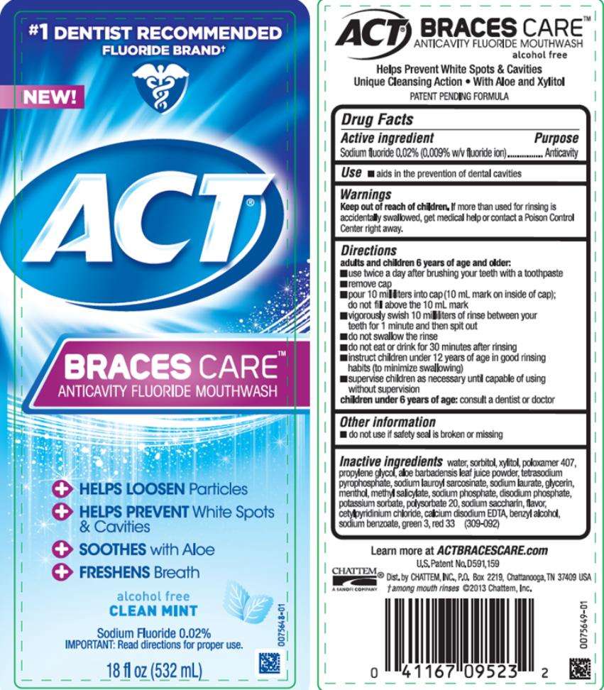 ACT Braces Care Anticavity