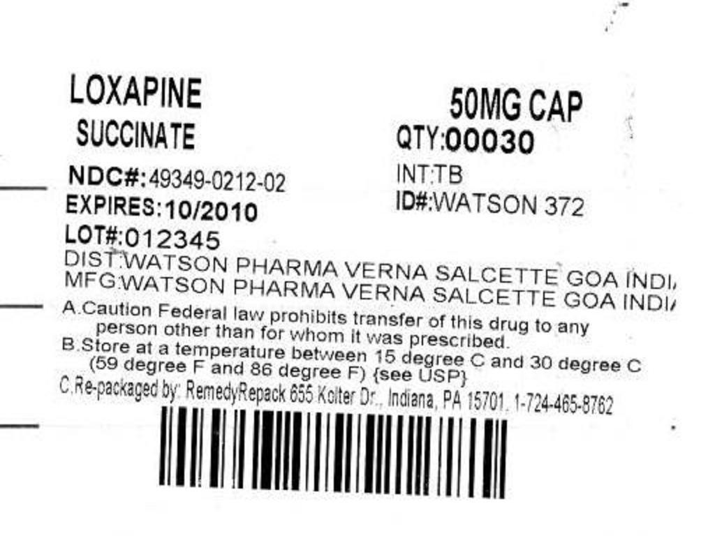 Loxapine Succinate