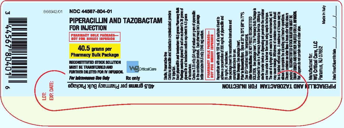 Piperacillin and Tazobactam