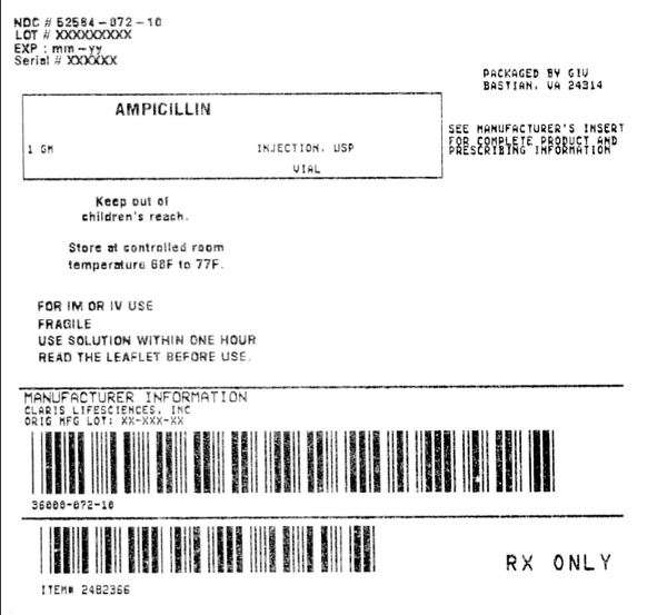 Ampicillin