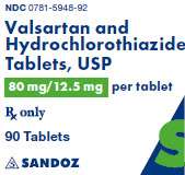 Valsartan and Hydrochlorothiazide