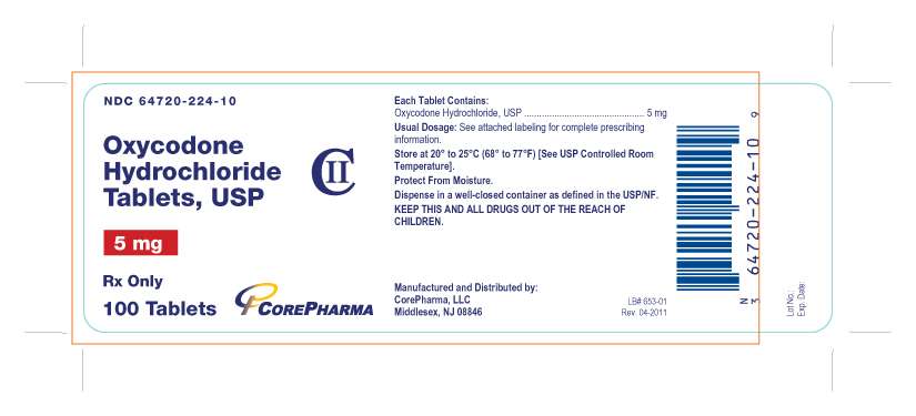 OXYCODONE HYDROCHLORIDE