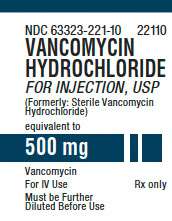 VANCOMYCIN HYDROCHLORIDE