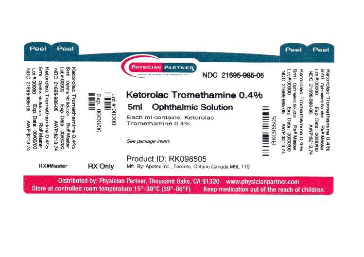 Ketorolac Tromethamine