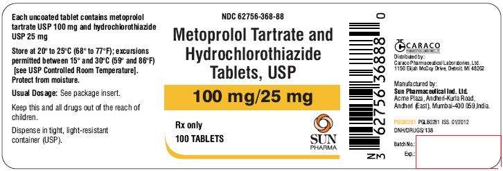 Metoprolol Tartrate and Hydrochlorothiazide