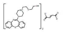 Quetiapine fumarate