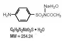 SULFACETAMIDE SODIUM