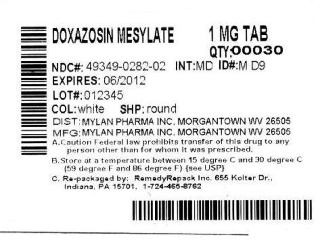 Doxazosin Mesylate