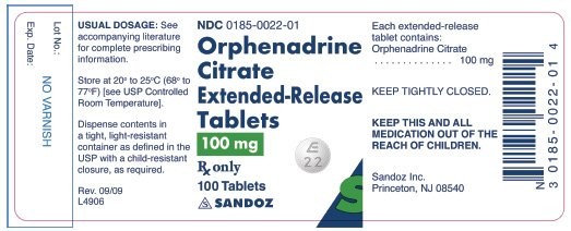 Orphenadrine Citrate