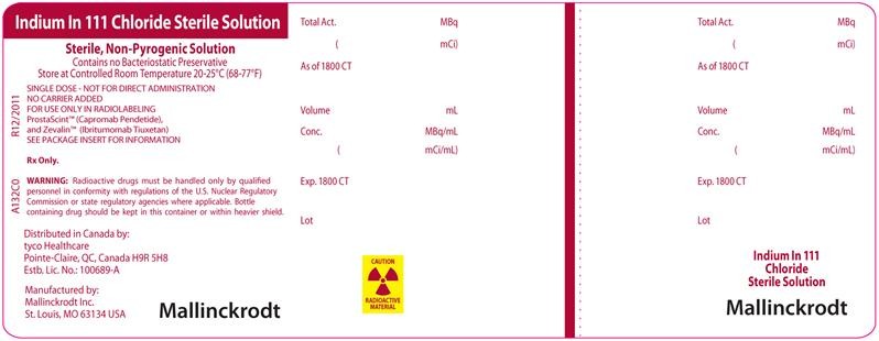 INDIUM IN 111 CHLORIDE