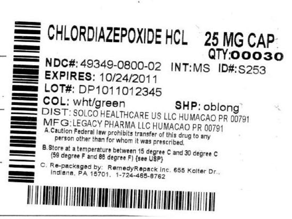 Chlordiazepoxide Hydrochloride