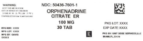 Orphenadrine Citrate