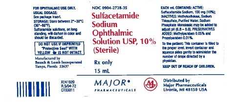 Sulfacetamide Sodium