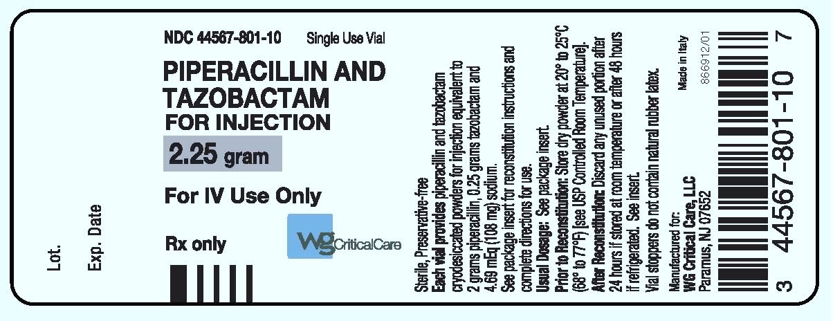 Piperacillin and Tazobactam