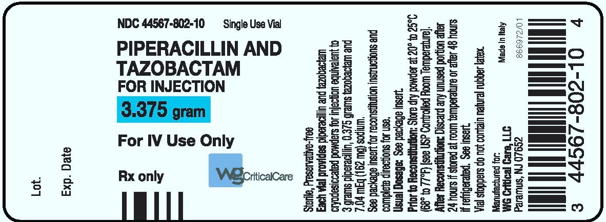 Piperacillin and Tazobactam