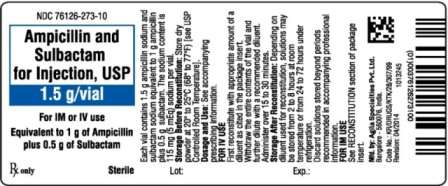 Ampicillin Sodium and Sulbactam Sodium