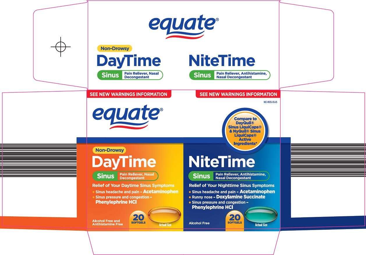 equate daytime nitetime