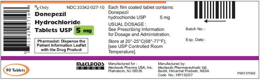 Donepezil Hydrochloride