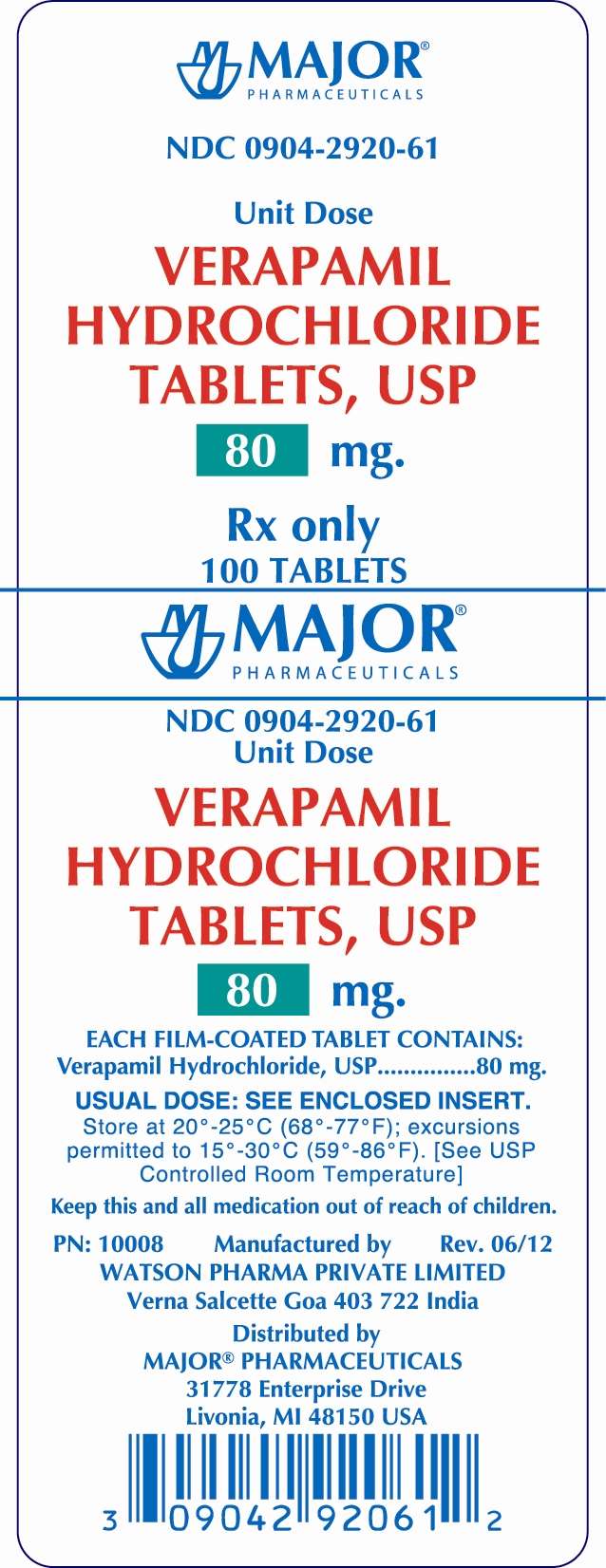 Verapamil Hydrochloride