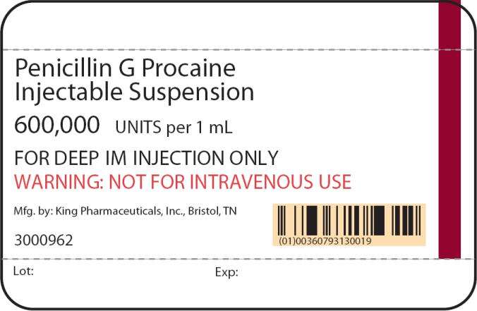 PENICILLIN G PROCAINE