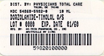 Dorzolamide Hydrochloride and Timolol Maleate