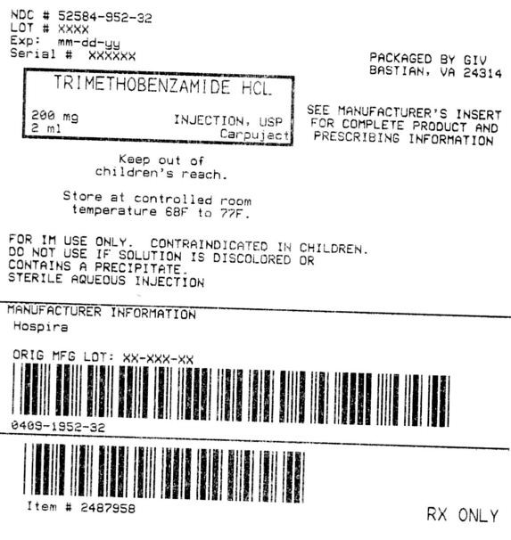 Trimethobenzamide Hydrochloride