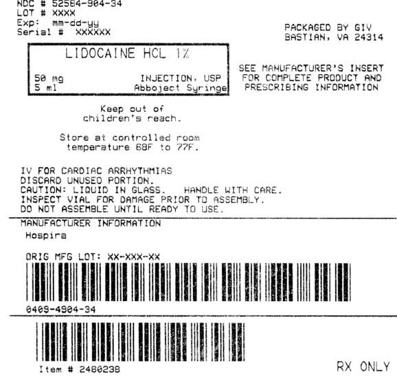 Lidocaine Hydrochloride