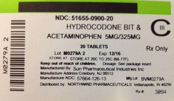 Hydrocodone Bitartate and Acetaminophen