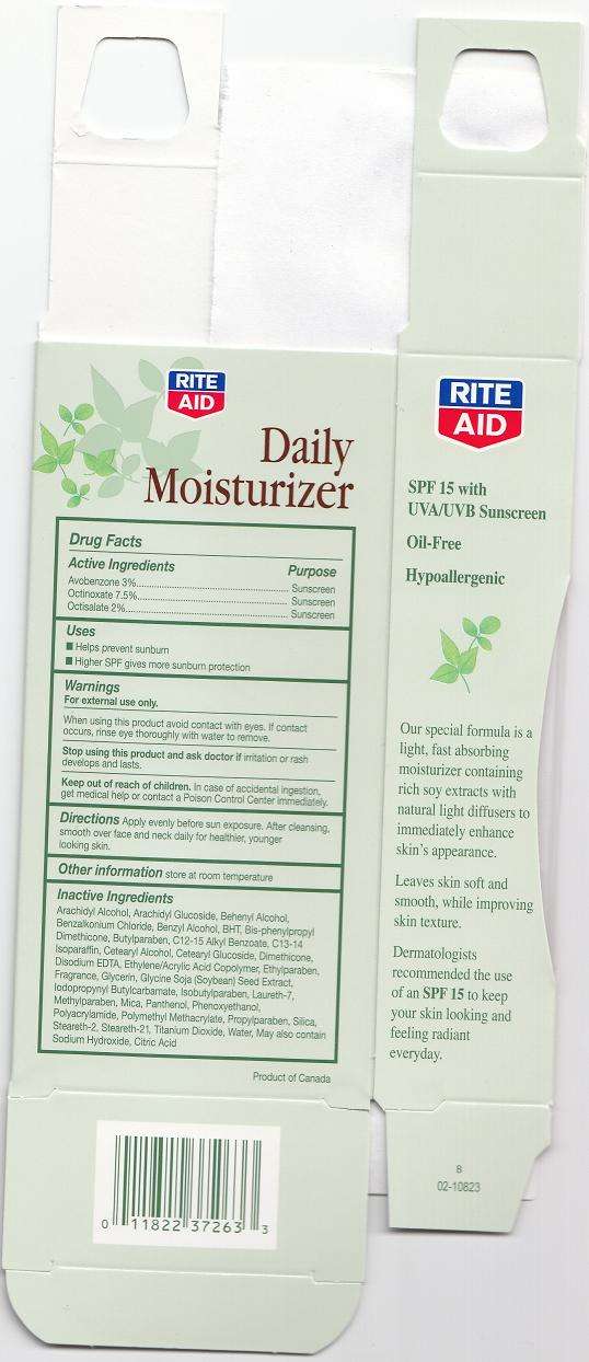 RITE AID DAILY MOISTURIZER