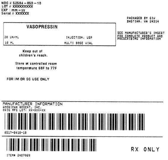 VASOPRESSIN