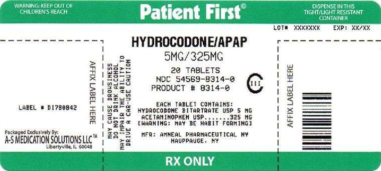 Hydrocodone Bitartrate and Acetaminophen