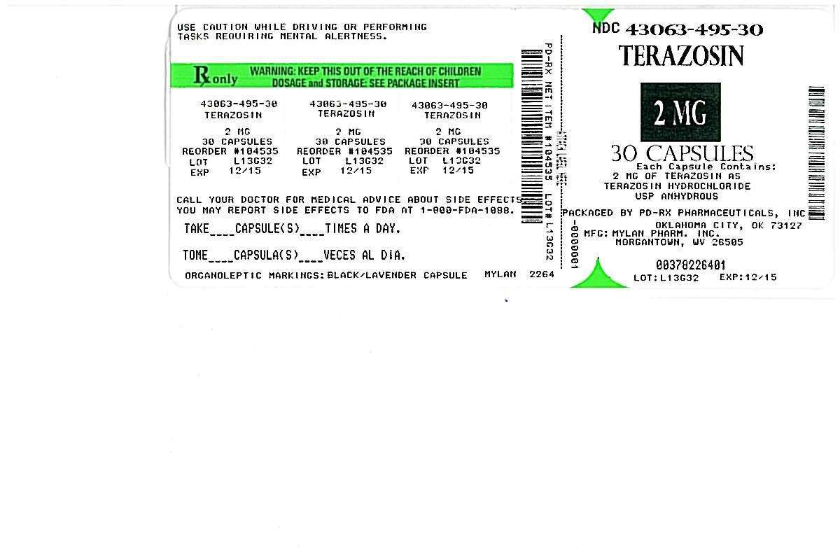 Terazosin Hydrochloride Anhydrous