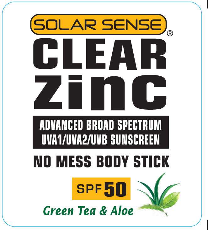 Solar Sense Clear Zinc Body SPF 50