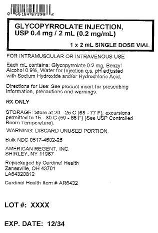 Glycopyrrolate