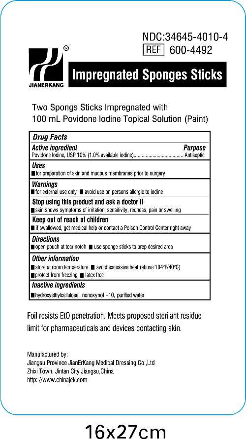 Povidone Iodine Impregnated