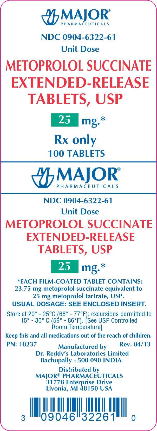 Metoprolol succinate