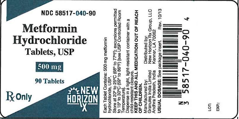 Metformin Hydrochloride