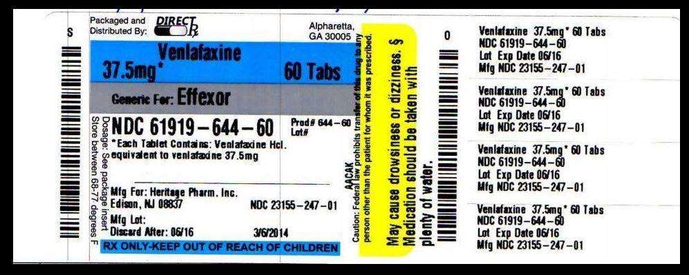 VENLAFAXINE HYDROCHLORIDE