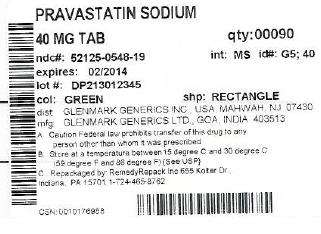 PRAVASTATIN SODIUM