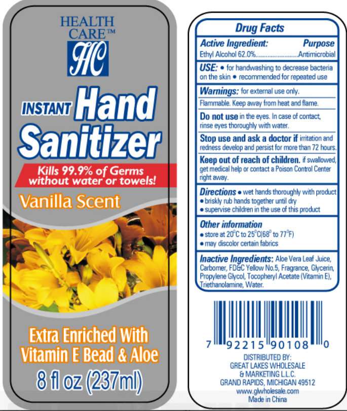 HEALTHCARE Instant Hand Sanitizer Vanilla Scent