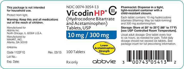 Vicodin HP