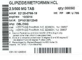 Glipizide and Metformin HCl