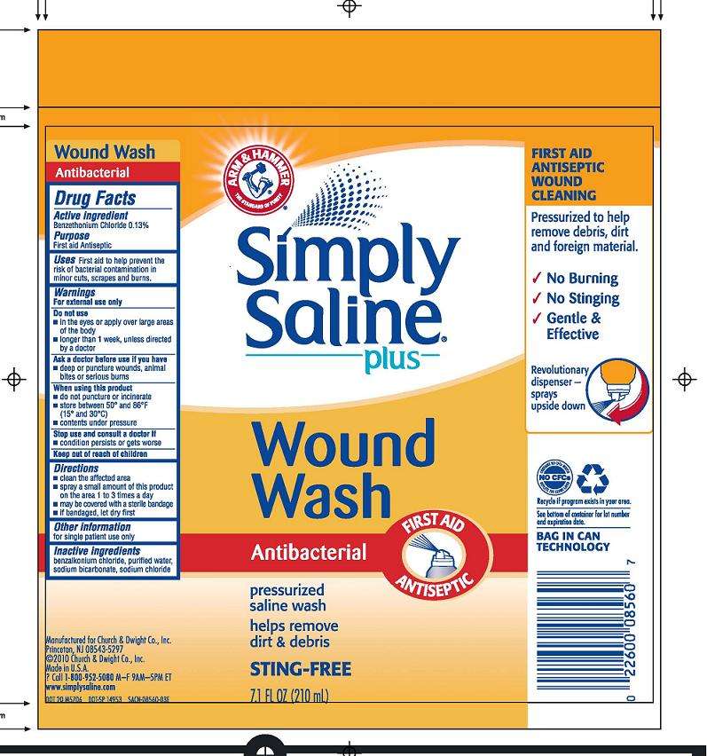 Simply Saline Plus Wound Wash