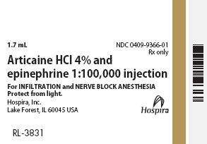 Articaine Hydrochloride and Epinephrine