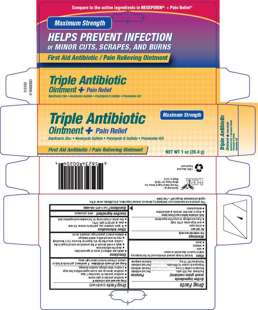 Triple Antibiotic Plus Pain Relief
